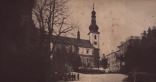 Obr: Kostel sv. Jana Křtitele v Lysé n. L.