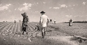 Obr: Zrušení roboty na panství Lysá